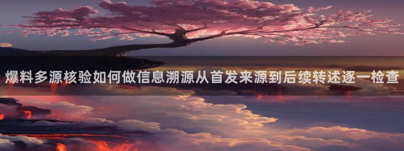 91吃瓜网络热点:爆料多源核验如何做信息溯源从首发来源到后续转述逐一检查